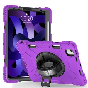 Built-In Screen Protector Rugged Armor Shockproof Heavy Duty <strong>Tablet</strong> <strong>Case</strong> for iPad Air 4 10.9 Inch - Product Image 1