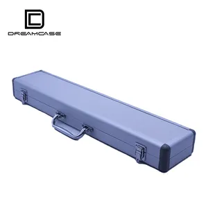 DreamCase Factory Aluminum Hard Long Camera Coin Slab Storage Box Trolley Case Aluminum Tools TC102