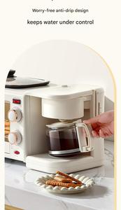 Machine à <span class=keywords><strong>petit</strong></span>-déjeuner multifonctionnelle 3-en-1 pour la cuisson à la vapeur et la cafetière pour les petits sandwichs au <span class=keywords><strong>four</strong></span> et la marmite - Product Image 5