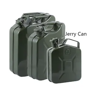 Tragbare verdickte unterschied liche Kapazität von 5 Liter 10 Liter 20 Liter Kraftstoff tank Benzin US-Typ Jerry Can zu verkaufen