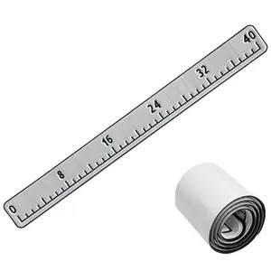 Fish Ruler for Boat, Self-Adhesive Measuring Sticker, Black - Self Adhesive  Measuring Ruler Tape, 40 inch