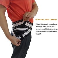Ceinture de soutien lombaire personnalisée OEM, respirante, élastique et stabilisatrice, idéale pour le fitness