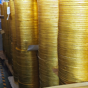 Pactinway bánh đứng bánh trống căn cứ bảng vàng tròn bán buôn bạc vòng giấy trắng bánh bảng - Product Image 4