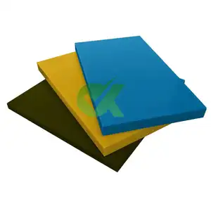 Placa azul UHMWPE, material PE, placa dura, tabla de corte de plástico antideslizante