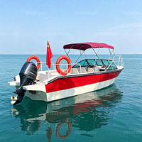 Prix bon marché 12-14 personnes bateau à essence nouveau High Yachts bateau robuste polyvalent grand bateau de sport