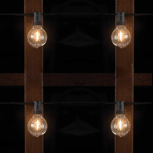 G40 Chuỗi Đèn Edison Phong Cách Toàn Cầu Bóng Đèn Dây Màu Đen Kết Nối Thuận Tiện Ngoài Trời <span class=keywords><strong>100</strong></span> <span class=keywords><strong>Led</strong></span> <span class=keywords><strong>String</strong></span> Ánh Sáng - Product Image 5