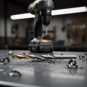 Foret hélicoïdal HSS 2,9 mm, longueur 61 mm, revêtement TiN, pour perçage du métal - Product Image 3