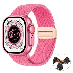 Correa de reloj de nailon elegante y duradera, de secado rápido, resistente al sudor, ideal para yoga, entrenamiento y gimnasio, al mejor precio al por mayor. - Product Image 1