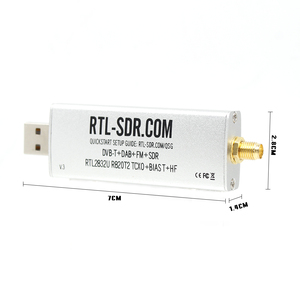 Radio Definida por Software, receptor SDR <span class=keywords><strong>RTL</strong></span>, blog <span class=keywords><strong>V3</strong></span>, R820T2, RTL2832U, 1PPM, TCXO, SMA, RTLSDR - Product Image 3