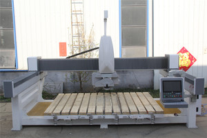 Scie à pont 5 axes pour dalles de béton et comptoirs de cuisine, machine de découpe CNC 5 axes pour pierre, granit et <span class=keywords><strong>marbre</strong></span> - Product Image 2