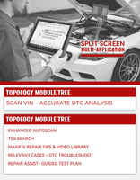 Outil de diagnostic MaxiSys Ultra EV, FCA AutoAuth, procédures guidées VAG, 36 fonctions de service.