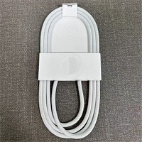 Kabel Pengisian Cepat USB-C Tipe-C PD 60W 3A, Jalinan Nilon, Casing ABS Putih, Garansi 6 Bulan untuk iPhone 17 Komputer, Transfer Data 480Mbps