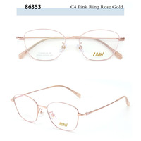 Montures de lunettes œil-de-chat ultra-légères en titane massif style Xiao Xiang pour hommes et femmes, plaqué IP, tendance