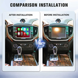 Viknav Linux <b>System</b> Wireless Carplay Android Auto Decoder Box For Maserati Ghibli 2014 Decoding Box Upgrade Interface Autolink - Product Image 3