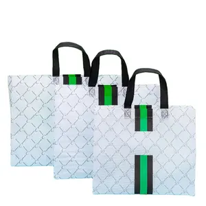 कस्टम उच्च गुणवत्ता बैग गैर बुना पैकेजिंग शॉपिंग पाश संभाल बैग गैर बुना शॉपिंग बैग ले जाना