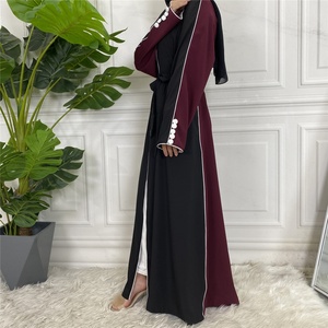 1892# Fashion Dubai Abaya Turkey Dress <b>Kaftan</b> Caftan Islam Clothing Maxi Dress With Button Muslim Abaya Women - Product Image 2