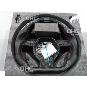 Entrepôt aux États-Unis en stock LED en fibre de carbone Rs3 8v volant pour 2013 2015 2016 Rs4 Rs5 Rs6 Rs7 S4 S5 <span class=keywords><strong>Audi</strong></span> <span class=keywords><strong>Rs</strong></span> <span class=keywords><strong>3</strong></span> volant - Product Image 4