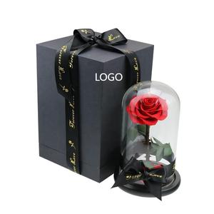 Eternal Forever Preserved Roses Cúpula <span class=keywords><strong>de</strong></span> cristal Boda Regalos <span class=keywords><strong>de</strong></span> Navidad para madres Mujeres Novias para la graduación del Día <span class=keywords><strong>de</strong></span> San Valentín - Product Image 6