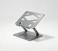 Support pliable réglable en hauteur pour ordinateur portable et tablette en acier au carbone, nouveau style, vente chaude, pour la maison