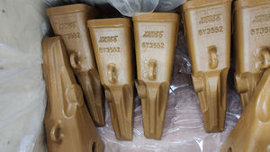 Excavator Bucket Tooth 320 <strong>Dozer</strong> <strong>Parts</strong> Bucket Teeth PC300 PC350 PC400 9W8552 1U3552 4T4307 6Y5840 7T3402RC 207-70-14151RC V39 - Product Image 2