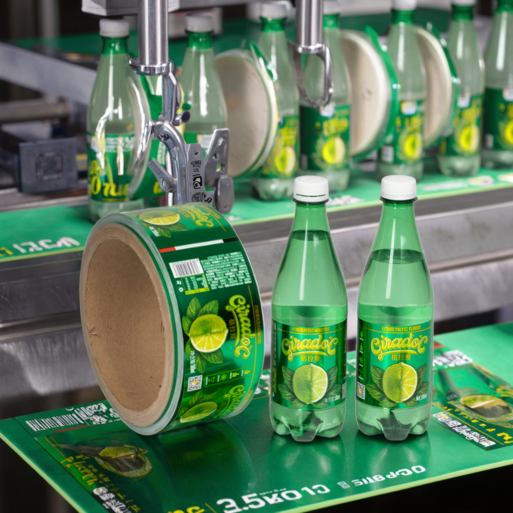 Cheap Customized Design Custom Drink Bottle Juice Tea Beverage Energy Drinks Sticker Labels Mineral Water Label Printing