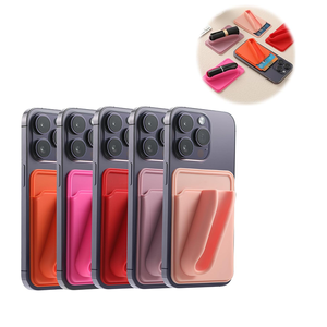 حافظة هاتف وملمع شفاه من السيليكون بنمط الحلوى للسيدات مع حامل لاصق محمول وحماية - Product Image 4
