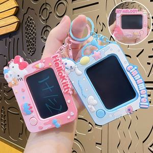 Großhandel kreative Kinder Malerei Zeichenbrett Spielzeug Anhänger für Tasche niedlichen Mini magnetischen Schreib brett Bär Schlüssel bund Geschenk - Product Image 1