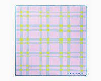 Tapis de Mahjong et de Poker Minimaliste Antidérapant Écologique Portable Durable Résistant à l'Eau en Caoutchouc Naturel Microfibre Multicolore