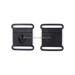 Boucles de sécurité en plastique de 1 pouce, sangle en sangle, boucle à dégagement rapide, ajusteur de ceinture pour badge de soutien-gorge, cordon de cou - Product Image 2