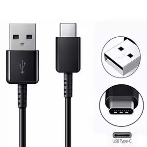Factory price 1.2m usb c Fast Charger Data Line Type C Cable For Huawei Xiaomi Samsung S8 S8+ S9 S9+ S10 S10+ Charger cable