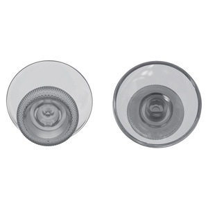 Kit de réparation de joysticks personnalisés EXtremeRate Clear Black, remplacement des sticks analogiques personnalisés pour manette Xbox Series X S - Product Image 3