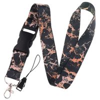 Lanière de sublimation en tissu polyester personnalisé Offre Spéciale avec boucle détachable pour porte-badge d'identification à usage promotionnel