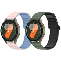 Correa Magnética de Silicona Win-Win para Samsung Galaxy Watch 7 FE Watch 5 6, Banda Magnética