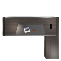 Usine de meubles commerciaux personnalisé haut de gamme Design moderne en forme de L directeur mangeoire PDG patron bureau exécutif ensemble de Table de bureau
