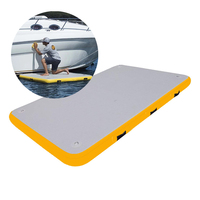 Plateforme flottante gonflable à prix réduit, quais gonflables, radeau gonflable, tapis flottant pour l'eau, îles flottantes
