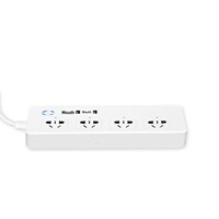 Multiprise intelligente WiFi exclusive pour le commerce international avec protection enfant, contrôle séparé via application et commande vocale à distance
