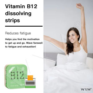 Articles les plus vendus Bandes de vitamine B12 à dissolution orale Bandes rafraîchissantes pour l'haleine Soutien alimentaire Bandes à dissolution instantanée - Product Image 4