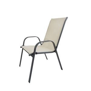 Fácil diseño jardín patio al aire libre silla del brazo con marco de metal - Product Image 1