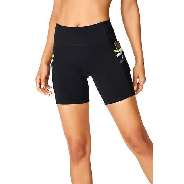 Meisjes In Korte Spandex Hot Sexy Vrouwen Running Workout Sport Print Vrouwelijke Yoga Broek Shorts