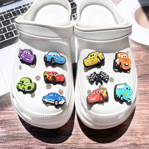 Abalorios <span class=keywords><strong>de</strong></span> PVC para Zapatos con Diseño <span class=keywords><strong>de</strong></span> Coches <span class=keywords><strong>de</strong></span> Carreras <span class=keywords><strong>de</strong></span> Dibujos Animados Famosos, <span class=keywords><strong>de</strong></span> Moda, Estilo <span class=keywords><strong>Anime</strong></span> y Cómic, para Zuecos - Product Image 2