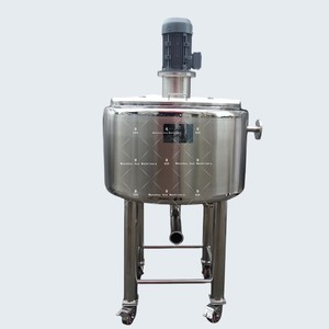 Machine à fabriquer du gel douche cosmétique de 200 L, contrôle PLC, mélangeur émulsifiant sous vide - Product Image 1