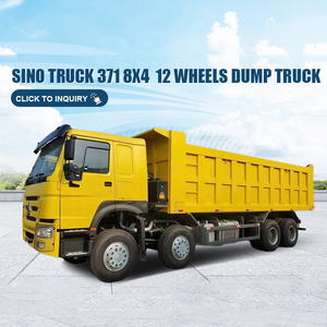 Sinotruk Howo <b>12</b>-Wheel 8X4 Spare Parts Heavy Dump Truck New and Used Diesel Tipper with Manual Transmission Left Steering - Product Image 2