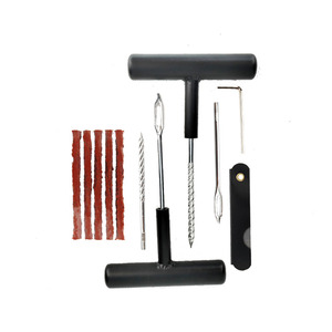 Kit de réparation de pneus à <span class=keywords><strong>prix</strong></span> d'usine, kit d'outils de réparation de <span class=keywords><strong>crevaison</strong></span> de pneus sans chambre à air pour <span class=keywords><strong>voiture</strong></span> et moto - Product Image 2
