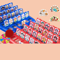 Jeu de société à succès : Devinez qui ? Jeu de table personnalisé pour enfants, 2 joueurs