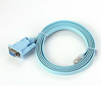 Câble de console réseau personnalisé 1.8m Rs232 Db9 femelle vers Rj45 pour commutateur de routeur Cisco