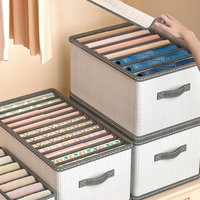 Organisateur de garde-robe portable moderne en PP non tissé, pliable, rectangulaire, grande capacité, multifonctionnel, pour vêtements et couvertures