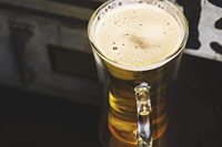Chope à bière, verre à double paroi isolé, emballage haut de gamme pour cadeau, 13,5 onces