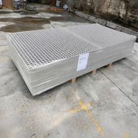 Grille en plastique renforcé de fibres de verre, panneau de grille GRP, grille de sol robuste, antidérapante, non corrosive