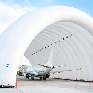 Dôme de stockage d'avions gonflable, structure soutenue par l'air, hangar, tente, bâche en PVC imperméable - Product Image 2