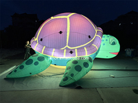 Tortue Marine Géante Gonflable Lumineuse Jenor – Modèle d'Animal Marin Gonflable Personnalisé pour Événements Extérieurs